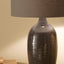 Abrielle Grey Textured Ceramic Table Lamp