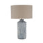 Ruma Blue and White Striped Stoneware Table Lamp | Lighting | Rūma