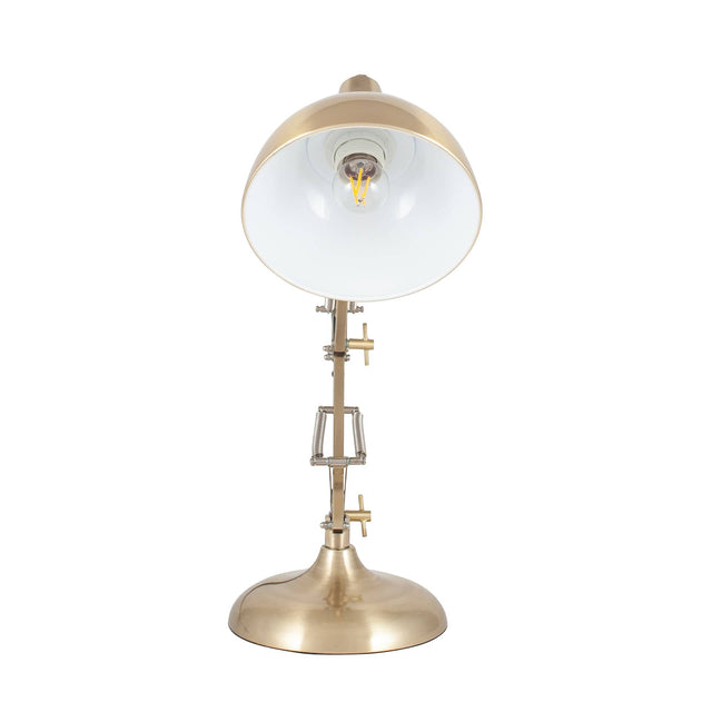 Ruma Brass Metal Task Table Lamp | Table Lamps | Rūma