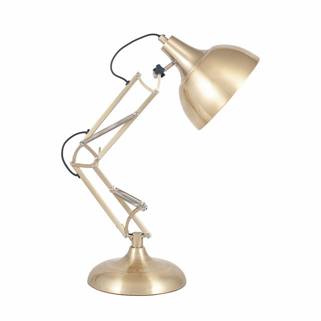 Ruma Brass Metal Task Table Lamp | Table Lamps | Rūma