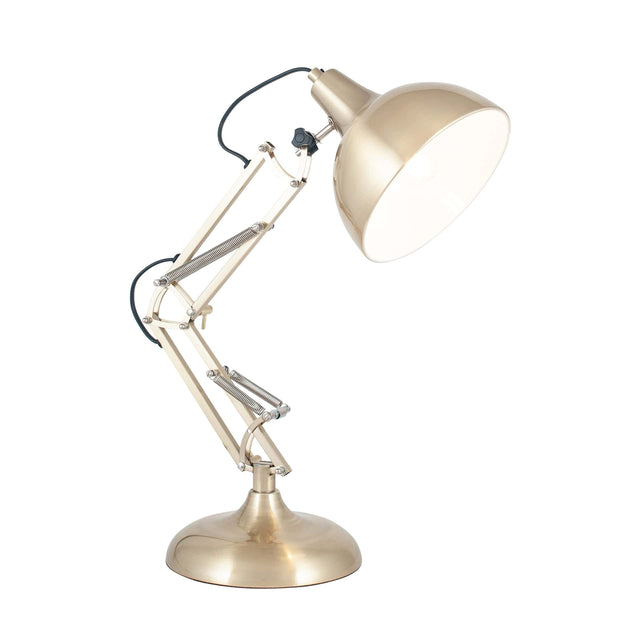 Ruma Brass Metal Task Table Lamp | Table Lamps | Rūma