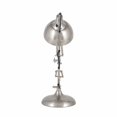 Ruma Brushed Chrome Metal Task Table Lamp | Table Lamps | Rūma