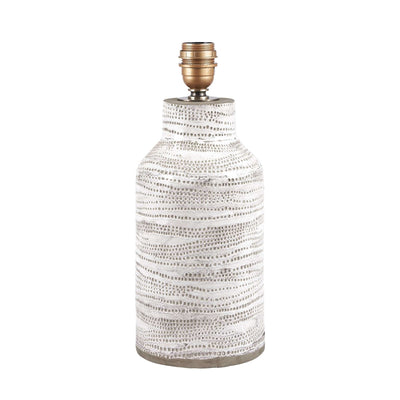 Ruma White Stoneware Table Lamp | Lighting | Rūma