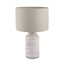 Ruma White Stoneware Table Lamp | Lighting | Rūma