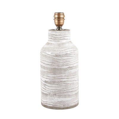 Ruma White Stoneware Table Lamp | Lighting | Rūma