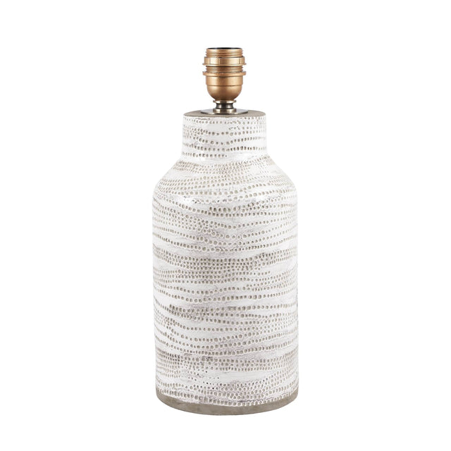 Ruma White Stoneware Table Lamp | Lighting | Rūma