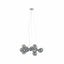 Ruma Smoke Glass Ball and Chrome Metal Pendant | Lighting | Ruma