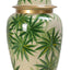 Ruma Palm Leaf Ceramic Table Lamp | Home Lighting | Rūma