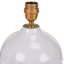 Ruma White Leaf Small Stoneware Table Lamp | Lighting | Rūma