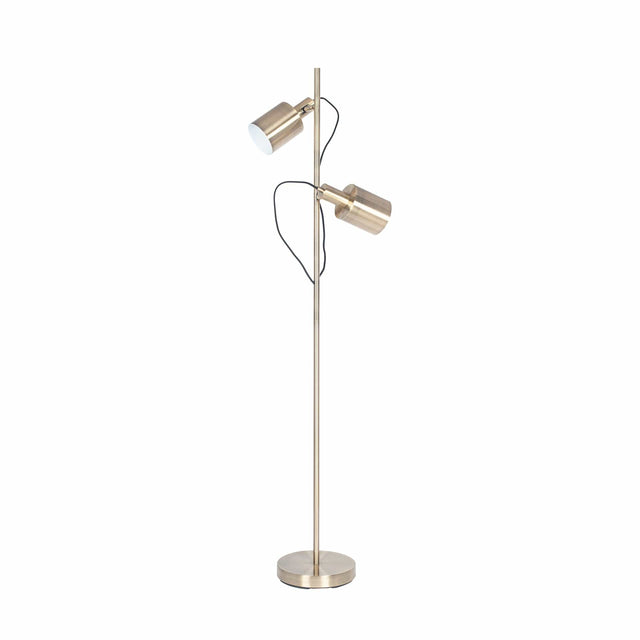 Ruma Antique Brass Metal Task Floor Lamp | Lighting | Ruma
