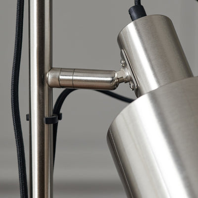 Ruma  Brushed Chrome Metal Task Floor Lamp | Lighting | Rūma