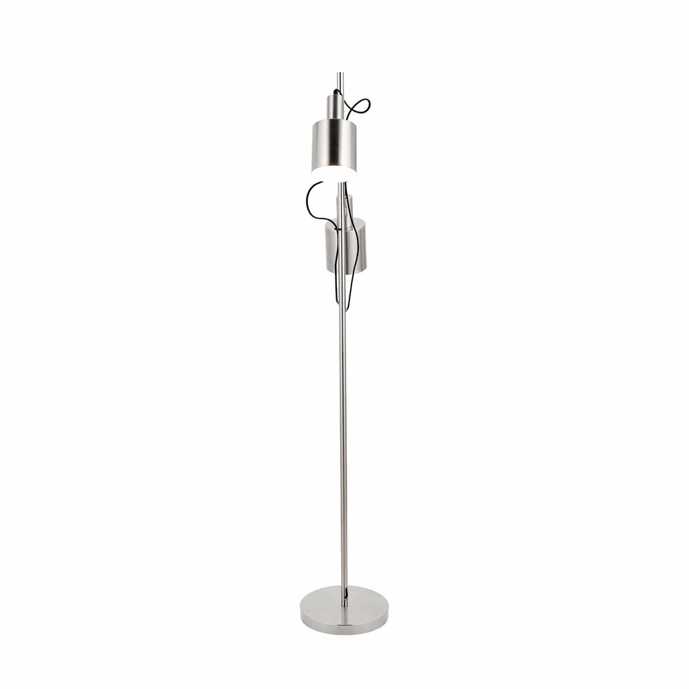 Ruma  Brushed Chrome Metal Task Floor Lamp | Lighting | Rūma