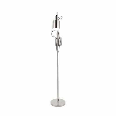Ruma  Brushed Chrome Metal Task Floor Lamp | Lighting | Rūma