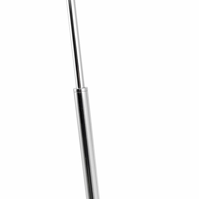 Ruma Smoke Glass and Silver Floor Lamp | Lighting | Rūma