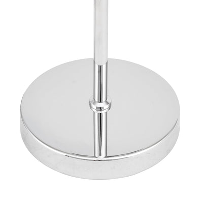Ruma Smoke Glass and Silver Table Lamp | Lighting | Rūma