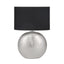 Ruma Silver Textured Ceramic Table Lamp | Home Lighting | Rūma