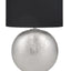 Ruma Silver Textured Ceramic Table Lamp | Home Lighting | Rūma