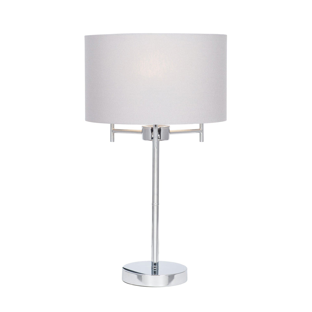 Ruma 3 Light Silver Table Lamp | Lighting | Rūma