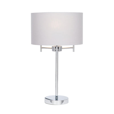Ruma 3 Light Silver Table Lamp | Lighting | Rūma