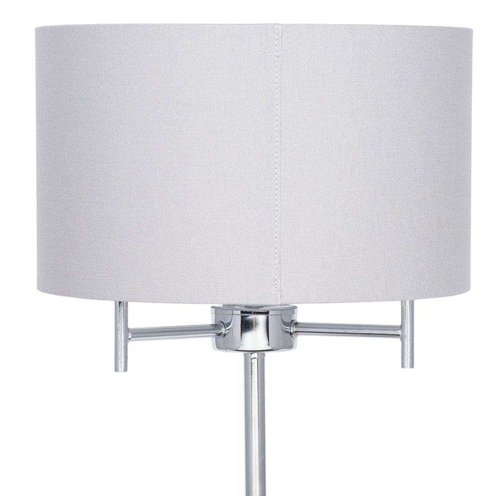 Ruma 3 Light Silver Table Lamp | Lighting | Rūma