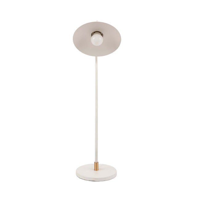 Ruma White Angle Arm Task Table Lamp | Lighting | Rūma