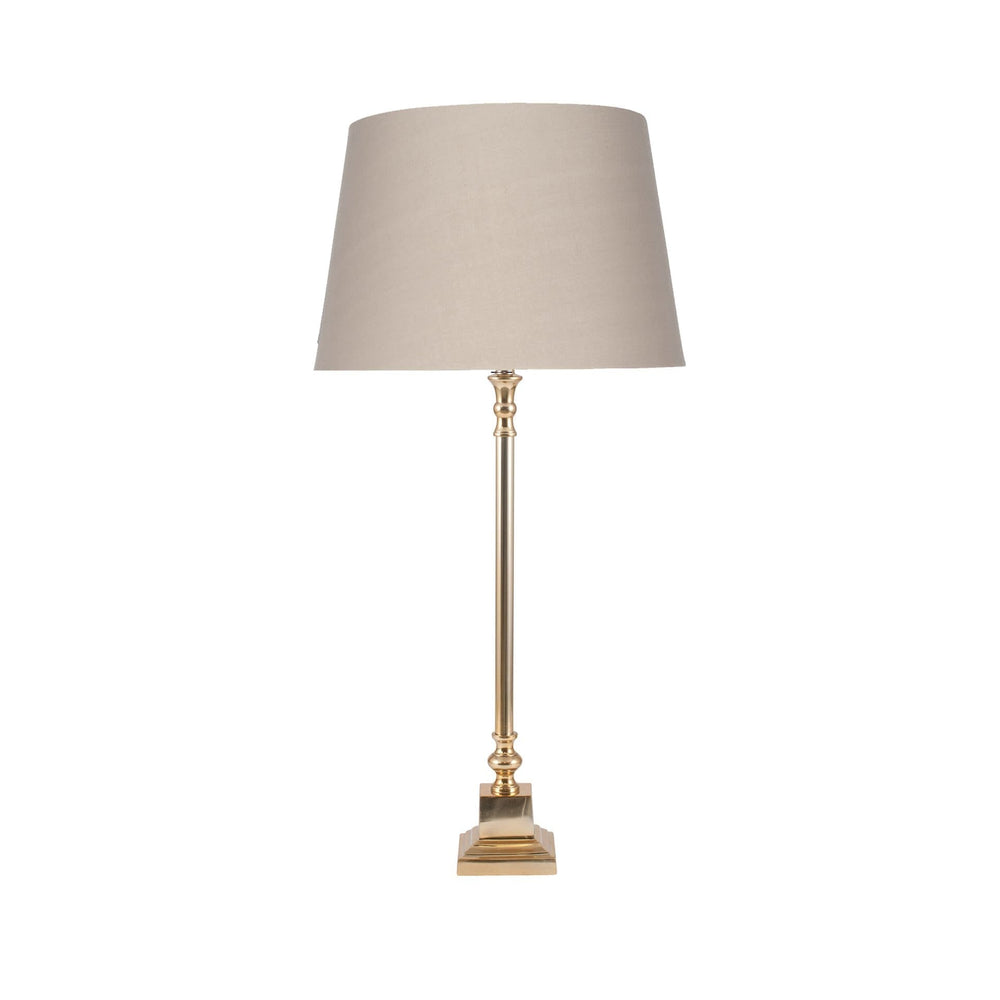 Ruma Gold Metal Candlestick Table Lamp | Lighting | Ruma