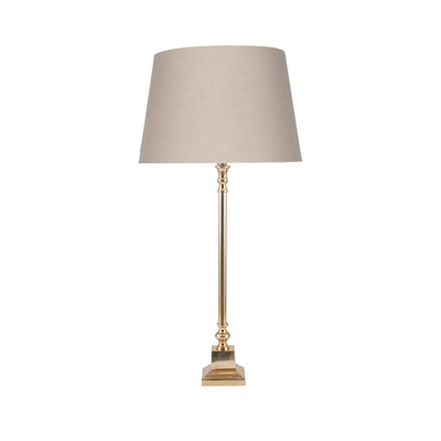 Ruma Gold Metal Candlestick Table Lamp | Lighting | Ruma