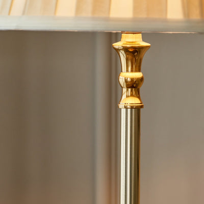 Ruma Gold Metal Candlestick Table Lamp | Lighting | Ruma