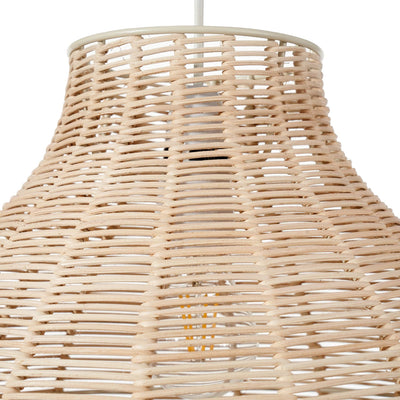 Ruma Natural Rattan Cloche Pendant | Lighting | Rūma