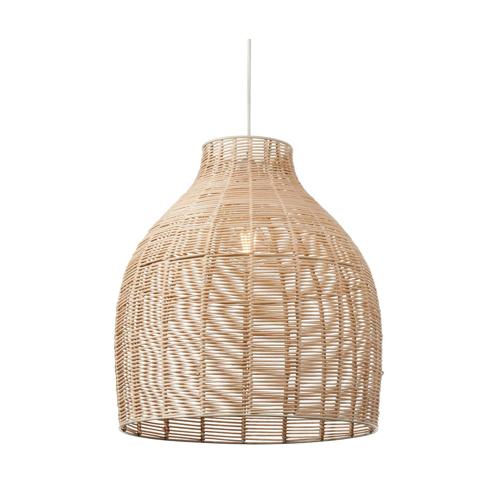 Ruma Natural Rattan Cloche Pendant | Lighting | Rūma