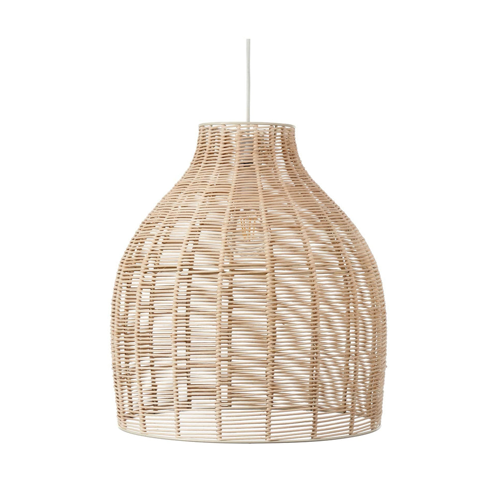 Ruma Natural Rattan Cloche Pendant | Lighting | Rūma
