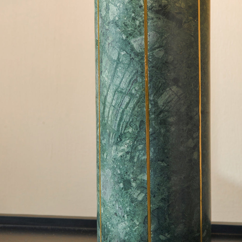 Ruma Green Marble and Gold Table Lamp | Lighting | Rūma