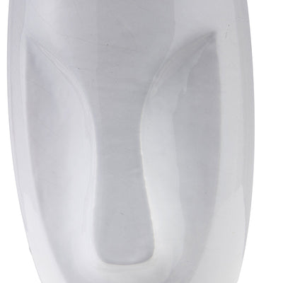 Ruma White Face Design Small Stoneware Table Lamp | Lighting | Rūma