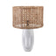 Ruma White Face Design Small Stoneware Table Lamp | Lighting | Rūma