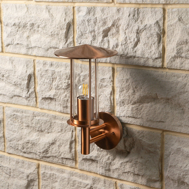 Ruma Copper Metal Chimney Wall Light | Lighting | Ruma