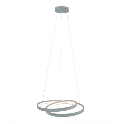 Ruma Grey LED Ring Pendant | Lighting | Ruma