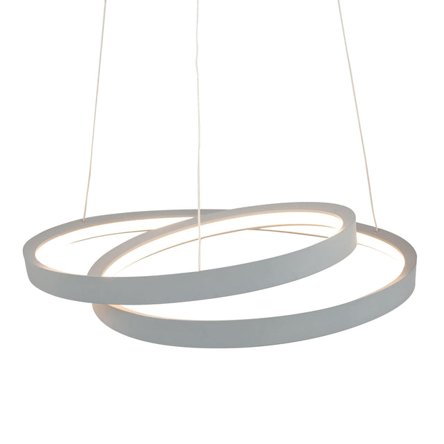 Ruma Grey LED Ring Pendant | Lighting | Ruma