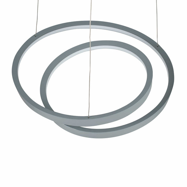 Ruma Grey LED Ring Pendant | Lighting | Ruma