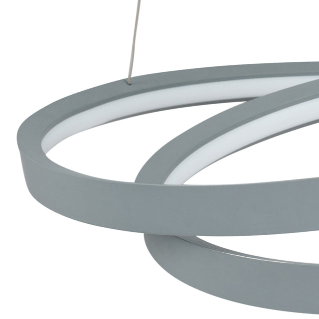 Ruma Grey LED Ring Pendant | Lighting | Ruma