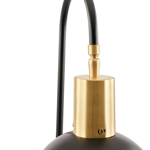 Ruma Black Domed Task Table Lamp | Lighting | Rūma
