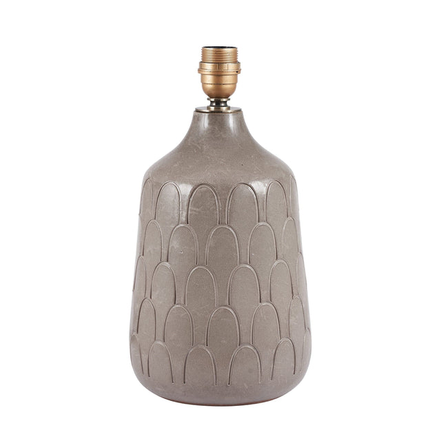 Ruma Grey Stoneware Table Lamp | Lighting | Rūma