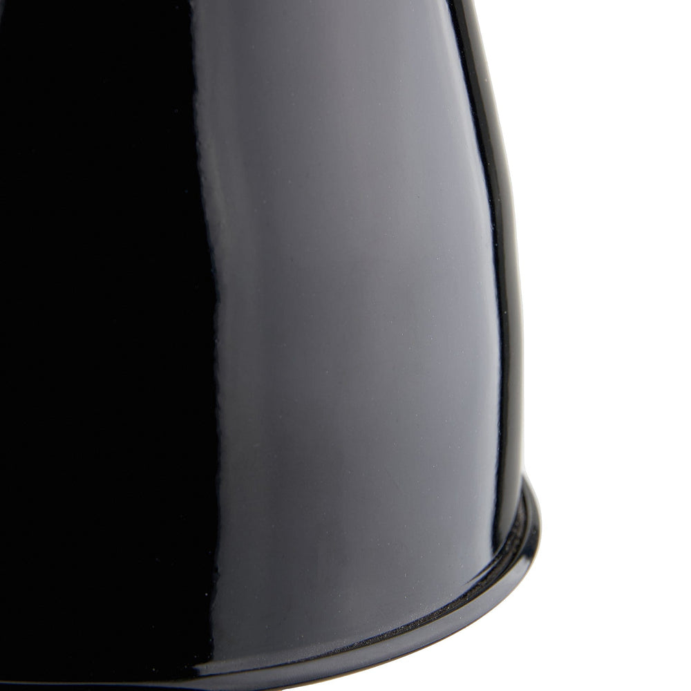 Ruma Black Metal Dome Pendant Light | Lighting | Rūma