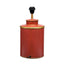 Ruma Red Dachshund Tea Caddy Table Lamp | Lighting | Rūma