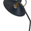 Dalian Matt Black Cone Table Lamp