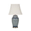 Ruma Blue and White Ceramic Table Lamp | Home Lighting | Rūma
