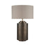 Ruma Antique Brass Metal Textured Table Lamp | Lighting | Rūma