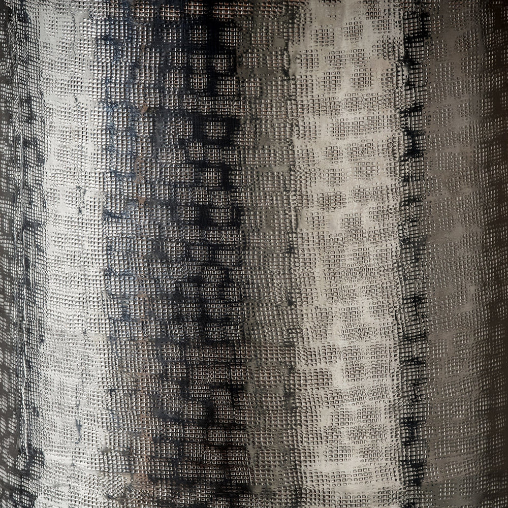 Ruma Silver Metal Textured Table Lamp | Lighting | Rūma