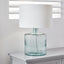 Ruma Clear Recycled Glass Table Lamp | Lighting | Rūma