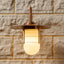 Ruma Copper Metal and Opaque Glass Wall Light | Lighting | Ruma