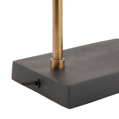 Ruma Black and Antique Brass Table Lamp  | Lighting | Rūma